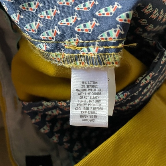 Bonobos Men's Stretch Washed Slim Fit 9” Chino Shorts 38 NWOT - Picture 9 of 11